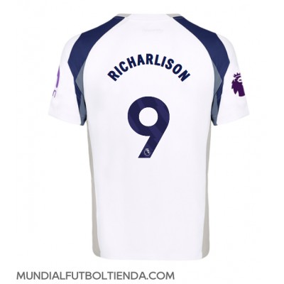 Camiseta Tottenham Hotspur Richarlison #9 Primera Equipación Replica 2025-26 mangas cortas Camiseta Tottenham Hotspur Richarlison #9 Primera Equipación Replica 2025-26 mangas cortas